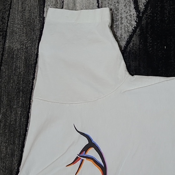 VINTAGE THE ALMIGHTY BUCK CREW-NECK FRONT POCKET TEE-SHIRT - Picture 7 of 16